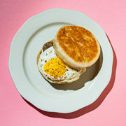 English Muffin Breakfast Sandwich (Dahlia x Hot Hands Collab)