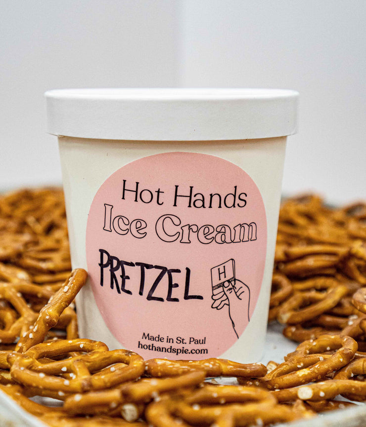 Pretzel Ice Cream (SUPER BOWL)